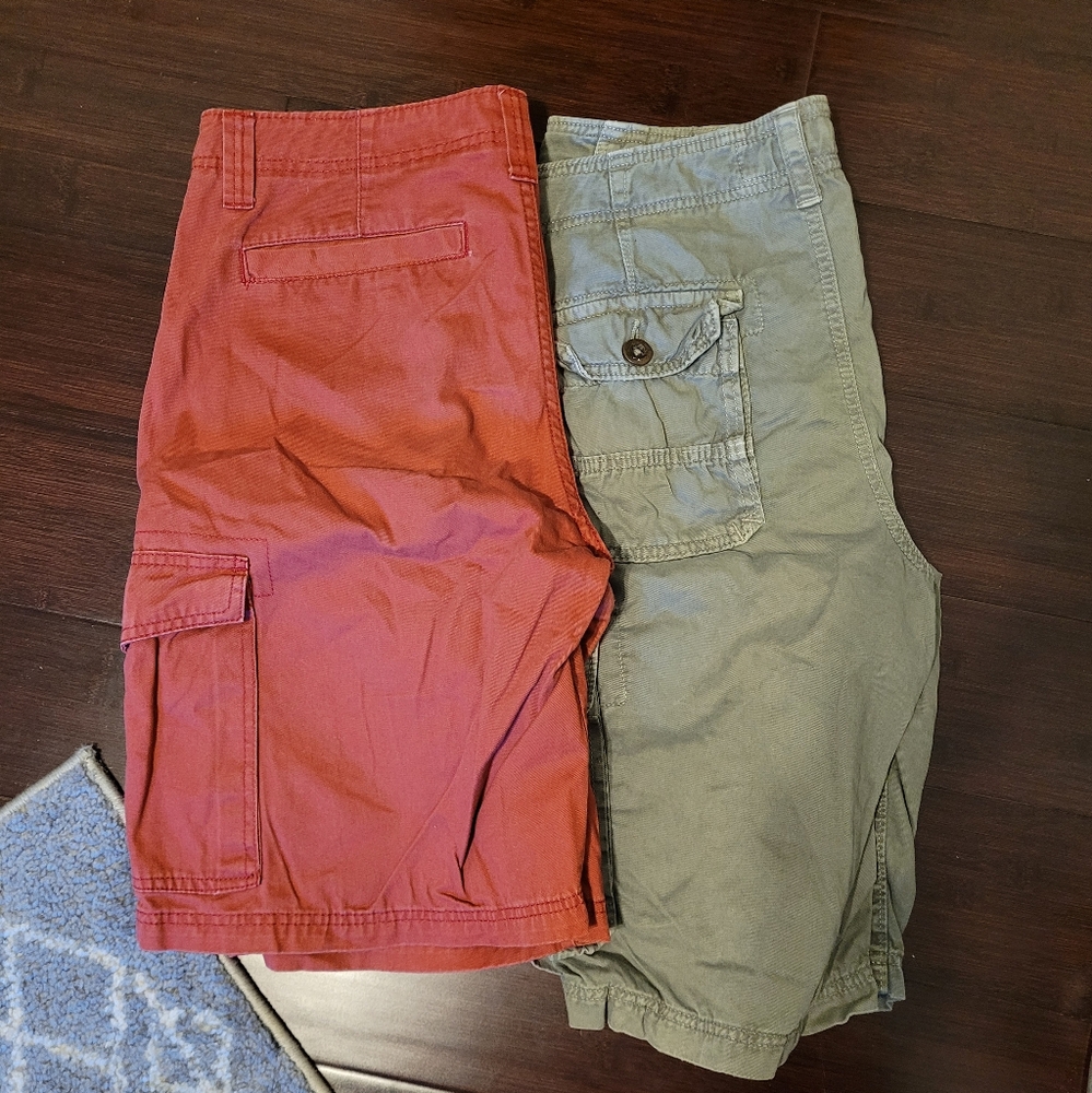 Mens Cargo Shorts Size 32